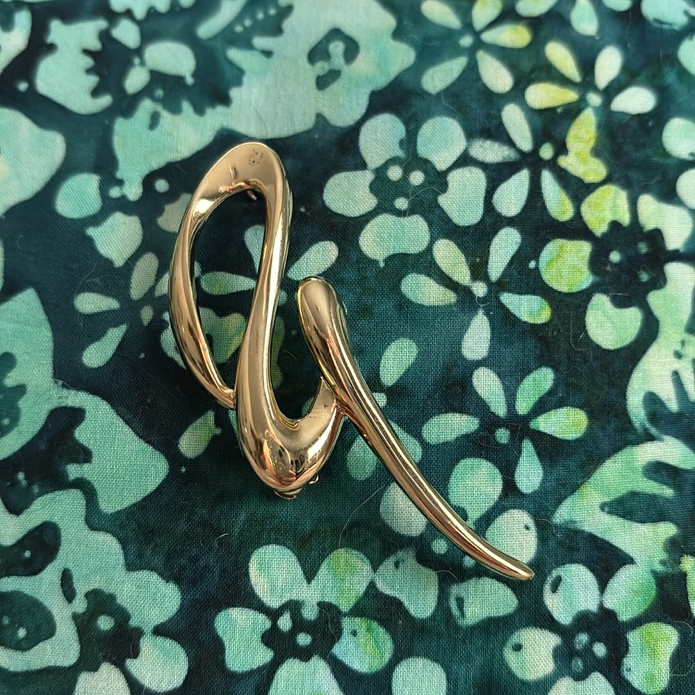 Gold Brooch